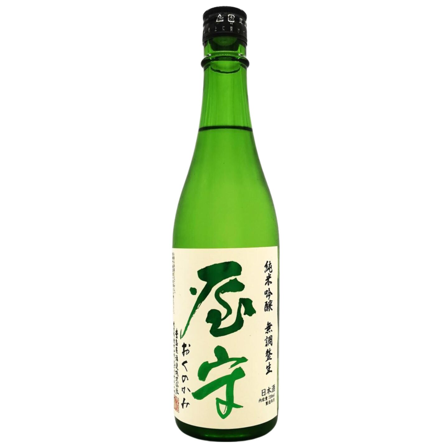 OKUNOKAMI Junmai Ginjo (Unaltered, Unpasteurised)